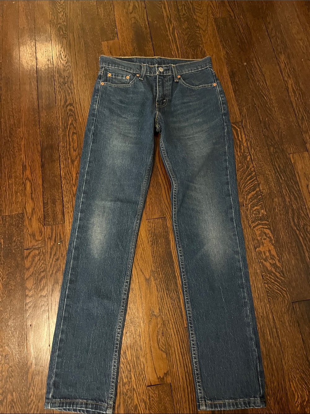Levi's Men's Straight Jeans slightly Faded Blue w29 L32